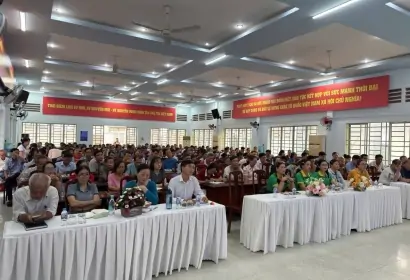 ỦY BAN BẦU CỬ PHƯỜNG TRUNG MỸ TÂY TỔ CHỨC HỘI NGHỊ TẬP HUẤN NGHIỆP VỤ CÔNG TÁC BẦU CỬ ĐẠI BIỂU QUỐC HỘI KHÓA XVI